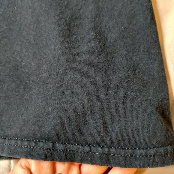 STEVEN RHODES Graphic Tee Here Comes The Apocalypse Dark Humor 70s 80s Vibes L - Picture 5 of 9